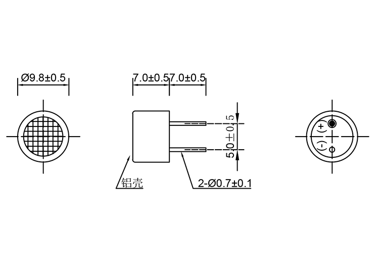 開(kāi)放型超聲波傳感器